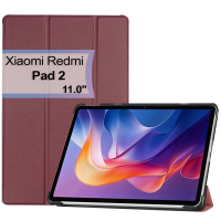 Чохол до планшета BeCover Smart Xiaomi Redmi Pad 2 11.0" Red Wine (713644)
