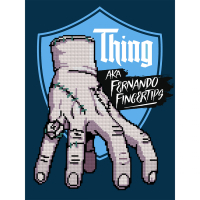 Картина по номерам Santi Wednesday Thing is the best friend 30х40 см, алмазна мозаїка (954980)