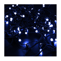 Гірлянда Voltronic Діод Blue 200 LED (Диод) Blue, 20 м., чорна (Linhai-200LED-20mB)