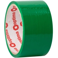 Скотч Optima 45 мм x 50 м, зелений (O45375)