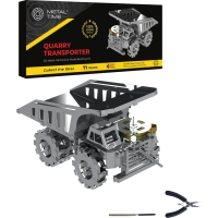 Конструктор Metal Time Колекційна модель Quarry Transporter Механічний кар'єрний самоскид (MT014)
