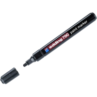 Маркер Edding Paint e-790 2-3 мм, round tip, black (790/01)