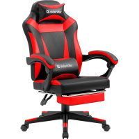 Крісло ігрове Defender Cruiser Black-Red (64344)