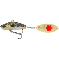 Блешня Savage Gear 3D Sticklebait Tailspin 80mm 18.0g Brown Trout Smolt (1854.44.03)