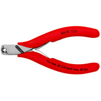 Кусачки KNIPEX торцеві для електроніки (64 01 115)
