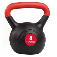 Гиря Toorx PVC 8 кг Black/Orange (KRP-8) (931127)