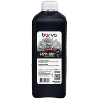 Чорнило Barva HP 711/712 1L BK, pigment (H711-861)