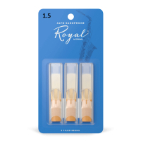 Тростина для саксофона D'Addario Royal - Alto Sax #1.5 - 3-Pack (RJB0315)