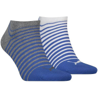 Шкарпетки Puma Unisex Sneaker 2P 101001001-023 синій, сірий, білий 43-46 (8718824798417)