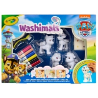 Набір для творчості Crayola Paw Patrol Washimals 4 тваринки та 6 фломастерів (74-0290)