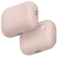 Чохол для навушників Uniq Lino для AirPods Pro 3 gen Silicone Pink (8886463696873)