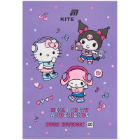 Зошит Kite для нот Hello Kitty A4, 20 аркушів (HK26-404)