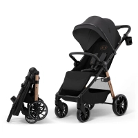 Коляска Kinderkraft Grande 2 Black (KSGRAN02BLK0000) (5902533929580)