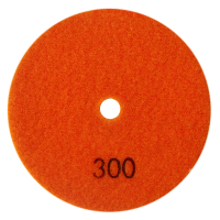 Круг зачистний Alloid Pro, алмазний, шліфувальний, на липучці, HEXAGON, 100мм, зерно 300 (DD-63389)
