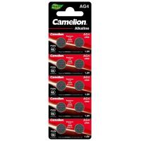 Батарейка AG4 / LR626 / LR66 / V4GA Alkaline * 10 Camelion (AG4-BP10)