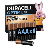 Батарейка Duracell Optimum AAA лужні 8 шт. в упаковці (5015602)