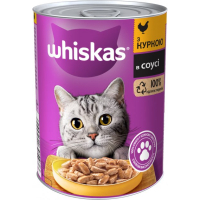 Консерви для котів Whiskas з куркою в соусі 400 г (5900951305436)