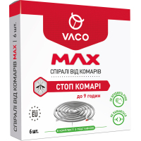Спіралі від комарів Vaco Max 6 шт. (5901821952651)
