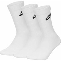 Шкарпетки Nike U NK NSW EVERYDAY ESSENTIAL CR 3PR DX5025-100 46-50 3 пари Білі (196148785715)