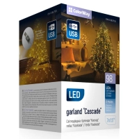 Гірлянда ColorWay Каскад LED 98 7 x 1.5 м 8 функцій (CW-G-98L71CU)