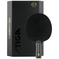 Ракетка для настільного тенісу Stiga Pro Carbon Plus 5 Star FL (1215-2820-01) (931105)