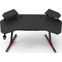 Комп'ютерний стіл GT Racer T-1246 (160x60x73) Black