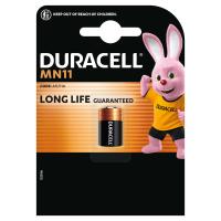 Батарейка MN11 6V спеціальна лужна, A11 / 11A, 1 шт. в упаковці Duracell (5007387)