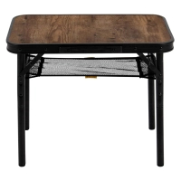Туристичний стіл Bo-Camp Woodbine 56x34 cm Black/Wood look (1404191) (DAS303265)