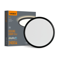 Світильник Videx DL5R 22W 3000K-4000K-5000K Black (VL-DL5R-22CB)
