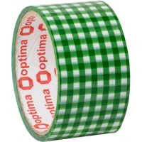 Скотч Optima 48 мм х 20 м, Tartan зелений (O45364)