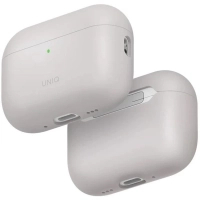 Чохол для навушників Uniq Lino для AirPods Pro 3 gen Silicone Grey (8886463696866)