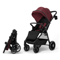Коляска Kinderkraft Grande 2 Burgundy (KSGRAN02BRG0000) (5902533929573)