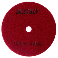 Круг зачистний Alloid Pro, алмазний, шліфувальний, на липучці, HEXAGON, 100мм, зерно 400 (DD-63390)