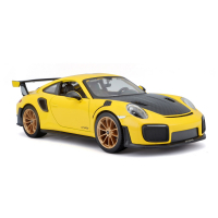 Масштабна модель автомобіля Maisto Porsche 911 GT2 RS жовтий 124 (31523 yellow)