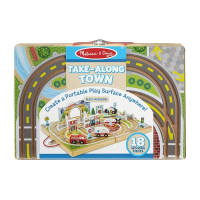 Ігровий набір Melissa&Doug дерев'яний футляр "Місто" (MD30141)