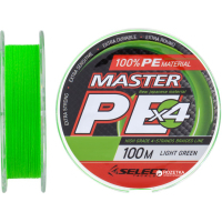 Шнур Select Master PE 100m Light Green 0.18мм 21кг (1870.17.06)