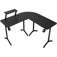Комп'ютерний стіл GT Racer T-1247 (146x146x60x73) Black