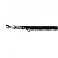 Повідець для собак Trixie Silver Reflect з лапками світловідбиваючий L-XL 2 м/25 мм (4011905122168)