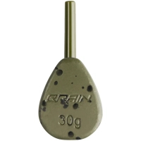 Грузило Brain In-Line Flat Lead 30g 2шт/уп Green (1858.32.02)