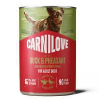 Консерви для собак Carnilove Duck & Pheasant 400 г (8595602582853)