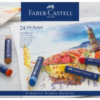Пастель Faber-Castell Oil Pastels, 24 кольори, 127024 (5520)