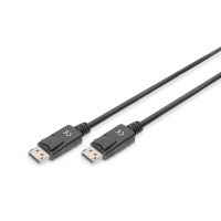 Кабель мультимедійний DisplayPort M to DisplayPort M 2.0m UHD 4K Digitus (DB-340100-020-S)