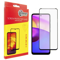 Скло захисне Dengos Full Glue Motorola E40 (black) (TGFG-286)