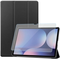 Чохол до планшета AirOn Premium Samsung Galaxy tab S10 Plus 12.4 2024 + film Black (4822356758483)