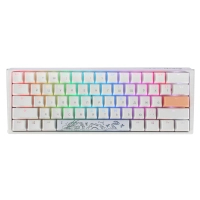 Клавіатура Ducky One 3 Mini Cherry MX Red RGB UA USB White (DKON2161ST-RUAPXPWWWSC1)
