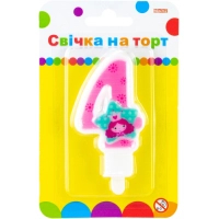 Свічка Maxi Princess "4" висотою 7,62 см (MX622050-4)