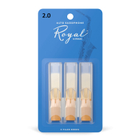 Тростина для саксофона D'Addario Royal - Alto Sax #2.0 - 3-Pack (RJB0320)