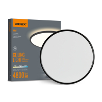 Світильник Videx DL5R 44W 3000K-4000K-5000K Black (VL-DL5R-44CB)