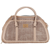 Переноска для тварин MISOKO&CO 51.5x25.5x27 см світло-коричнева (YIWUMSK70161)