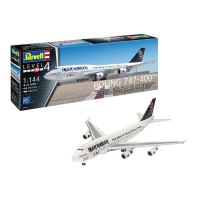 Збірна модель Revell Літак Boeing 747-400 Iron Maiden «Ed Force One», рівень 4, 1:144 (RVL-03780)